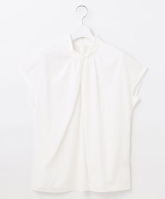 自由区 L 【洗える】ストレッチタイプライター ブラウス