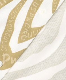 PW CIRCULUS 【雑誌掲載 / 高通気 / 軽撥水 / 軽量のDotAir 使用】【MEN】ゼブラ柄開襟シャツ