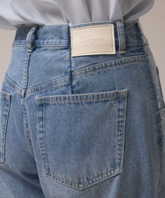 GRACE CONTINENTAL リメイクストレートデニムパンツ