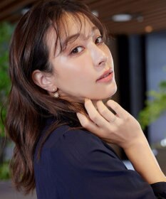 Tiaclasse カラーアーモンドストーンリング