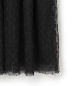 23区 【APPLAUDIR】シャーリングカットチュール ドレス