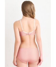 WACOAL ブラジャー 【リボンブラ 脇すっきり】 脇高設計 着やせシルエット 動いても谷間キープ レディース BXB423 /ワコール