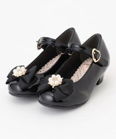 ANY KIDS エナメル ヒール パンプス