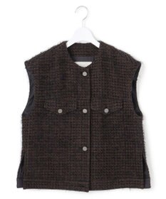 ICB フェザーツイード ベスト