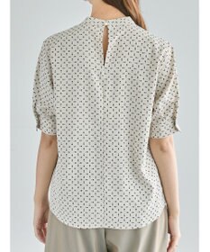 Te chichi パターンアソート5分袖ボウタイブラウス