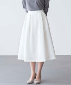 組曲 フラワージャカード フレアスカート