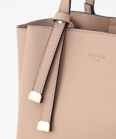 LA BAGAGERIE 【MONICA】ボウタイリボンハンドバッグ