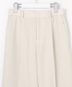 自由区 S 【セットアップ対応】テクスチャードスーツストレートワイド パンツ