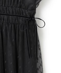 23区 【APPLAUDIR】シャーリングカットチュール ドレス