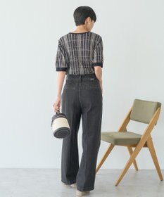 AMERICAN HOLIC タックワイドデニム