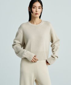 uncrave カシミヤニット（uncrave WHITE）