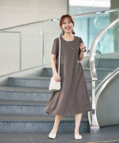 Tiaclasse 【洗える】サイド切替ワンピース