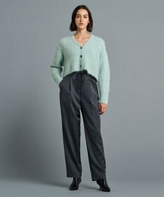 uncrave 【洗える】サテン ドロストパンツ（uncrave STANDARD）