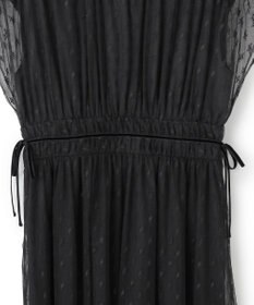 23区 【APPLAUDIR】シャーリングカットチュール ドレス