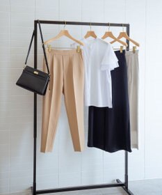 組曲 リネンレーヨンワイド パンツ