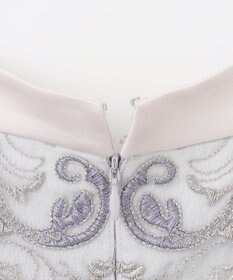 GRACE CONTINENTAL ラメオーナメントミニドレス