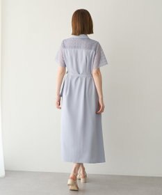 YECCA VECCA レース切替ワンピース
