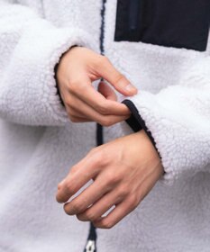 WEGO 【2025年秋冬新作アイテム/ユニセックス着用ITEM/SMLサイズ展開】ボアブルゾン