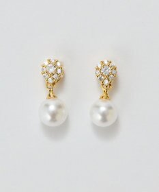 Phoebe <オンワード限定セット>2ラインエレガントパールネックレス×グリームスウィングピアス