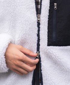 WEGO 【2025年秋冬新作アイテム/ユニセックス着用ITEM/SMLサイズ展開】ボアブルゾン