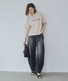 WEGO ワイドカーブデニムパンツ