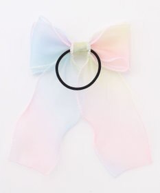 ANY KIDS オーガンジーリボンヘアポニー