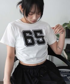 WEGO ナンバリングサイドドロストちびT