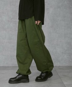 WEGO 【ウエストゴム/ユニセックス着用ITEM】サイドスリットコンバットパンツ