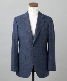 GOTAIRIKU 【MARLANE/マルラーネ】ウールシルク ホームスパン スーツ（ネイビー）