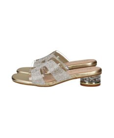 Bridget Birkin 【Bridget Birkin】クリアビジューミュールサンダル