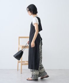 AMERICAN HOLIC レースジャガードノースリーブワンピース