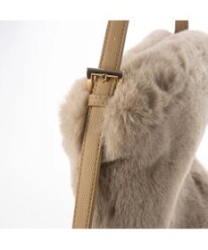 UNBILLION cachecache エコファーワンハンドルミニトートバッグ