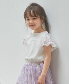 ANY KIDS フラワーチュール半袖Tシャツ
