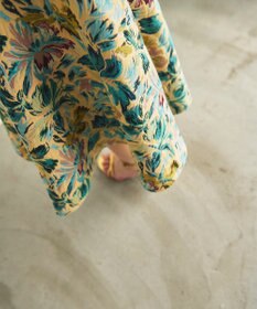 GRACE CONTINENTAL フラワージャガードフレアスカート