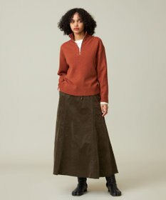 J.PRESS YORK STREET 【UNISEX】NEW ENGLAND ハーフジップニット