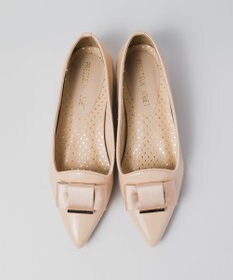 BONTRE 【PRECIEUX JOUET/プレシュウジュエ】ポインテッドリボンパンプス