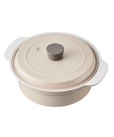 YAMATO テーブル＆キッチン 【レコルト】IH対応鍋  クりームホワイト  RIH-1PT(WH)