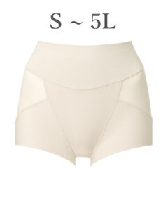 BRADELIS New York 【Yukine inc. 】ゆきねえ365綿混モアらくすっぽりショーツ25 深め 補正下着 補整