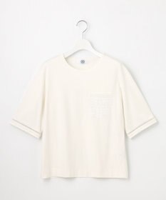 J.PRESS LADIES L 【一枚で着映え】レーシーコンビ ポケットデザイン カットソー