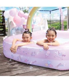 Mother garden マザーガーデン シャワーアーチ付き ユニコーンレインボー プール
