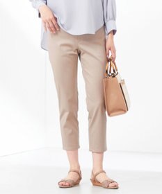 ANY SIS 【撥水】サテンストレッチビューティ パンツ