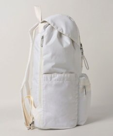 スイーツ柄 ブルー SMART FLAP BACKPACKピュアホワイト