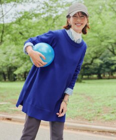 Tiaclasse 【安田美沙子さん着用・選べる2type・洗える】もちニットチュニック