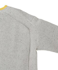 AMERICAN HOLIC 【WEB限定】配色ラインニットプルオーバー