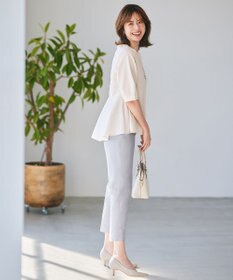 ANY SIS S 【接触冷感/UVカット】サカリバ ペプラム プルオーバー