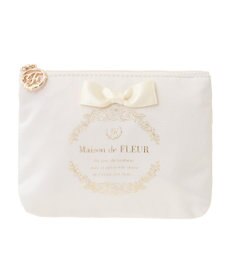 Maison de FLEUR サテンリボンティッシュケース