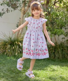 ANY KIDS 【WEB限定柄有】総柄 サマー ワンピース