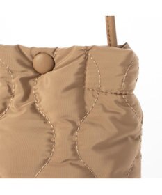 UNBILLION cachecache ナイロンキルティングスマホショルダー