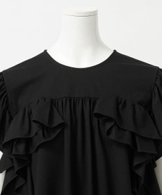 23区 S 【GOLD LABEL】ラッフルスリーブジャージー カットソー