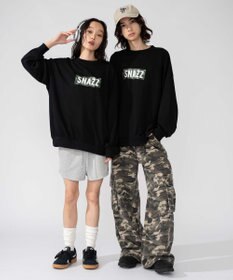 WEGO 【2025年秋冬新作/SMLXLサイズ展開/ユニセックス着用ITEM】アソートグラフィックプルオーバー